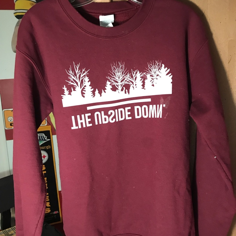 “Stranger Things” The Upside Down Crewneck